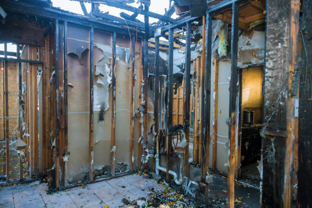 Professional Emergency Fire Cleanup technician working in Clearwater, FL